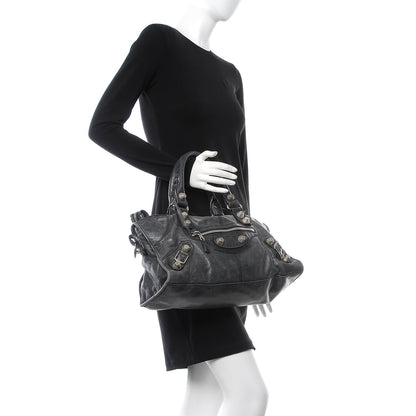Balenciaga Agneau Giant 21 Silver Hardware Part Time Anthracite 3 of 14