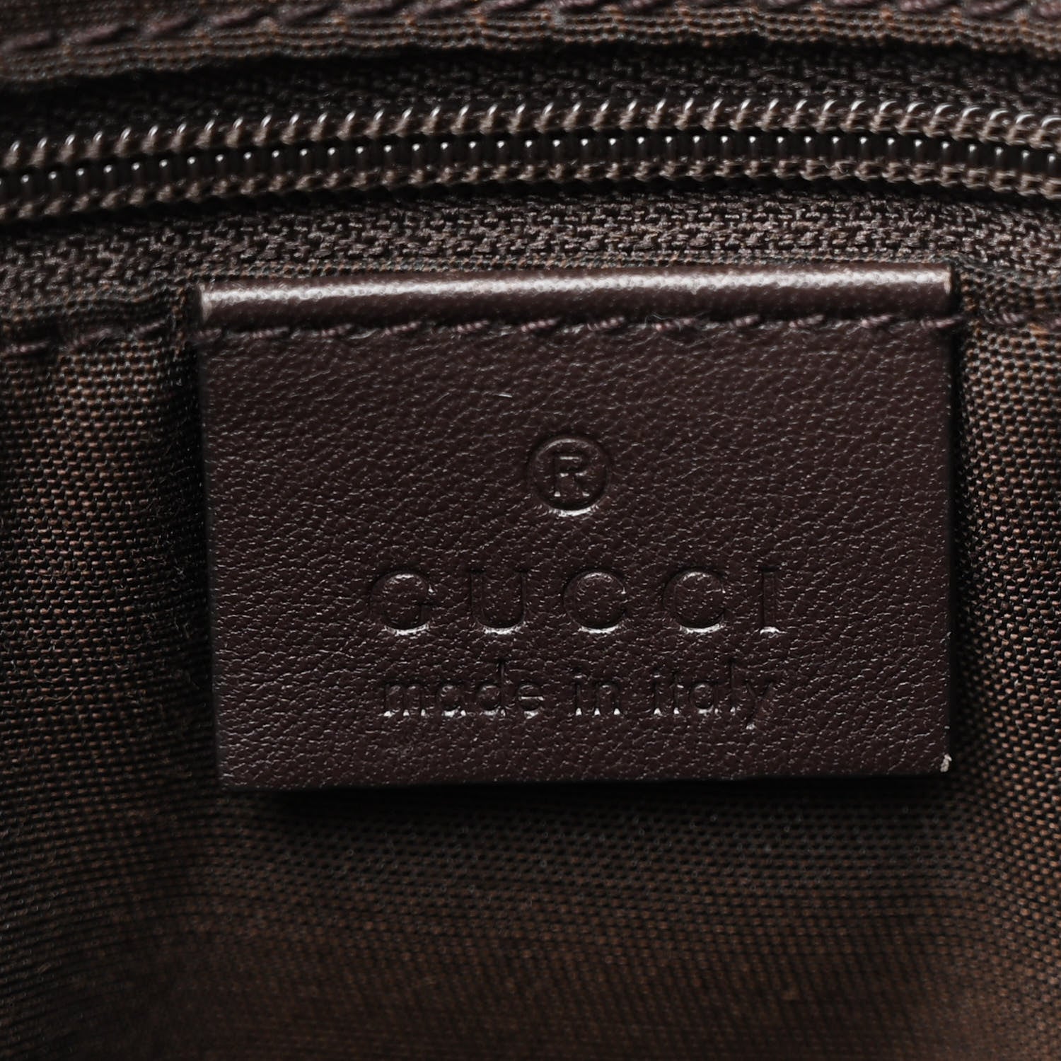 Gucci Monogram Medium New Britt Tote Brown 6 of 10