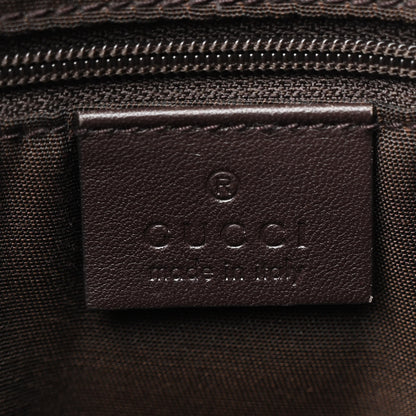 Gucci Monogram Medium New Britt Tote Brown 6 of 10