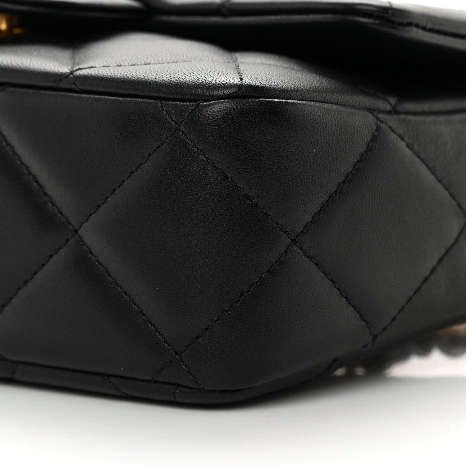 Chanel Lambskin Quilted Mini My Perfect Flap Black 10 of 15