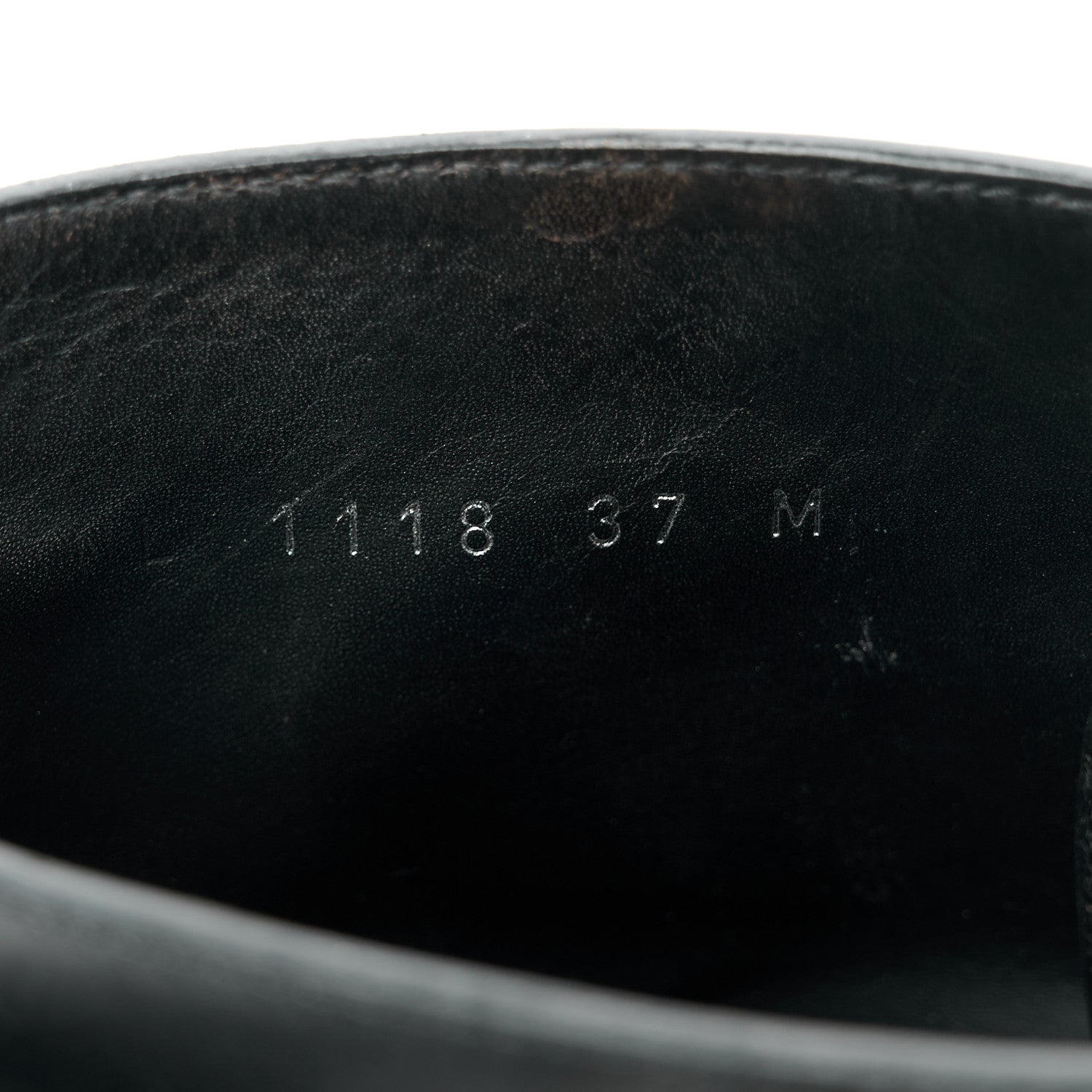 Louis Vuitton Calfskin Wonderland Flat Ranger Boots 37 Black 9 of 10