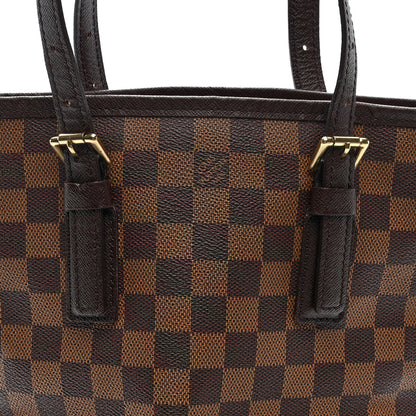 Louis Vuitton Damier Ebene Marais Bucket 23 7 of 9