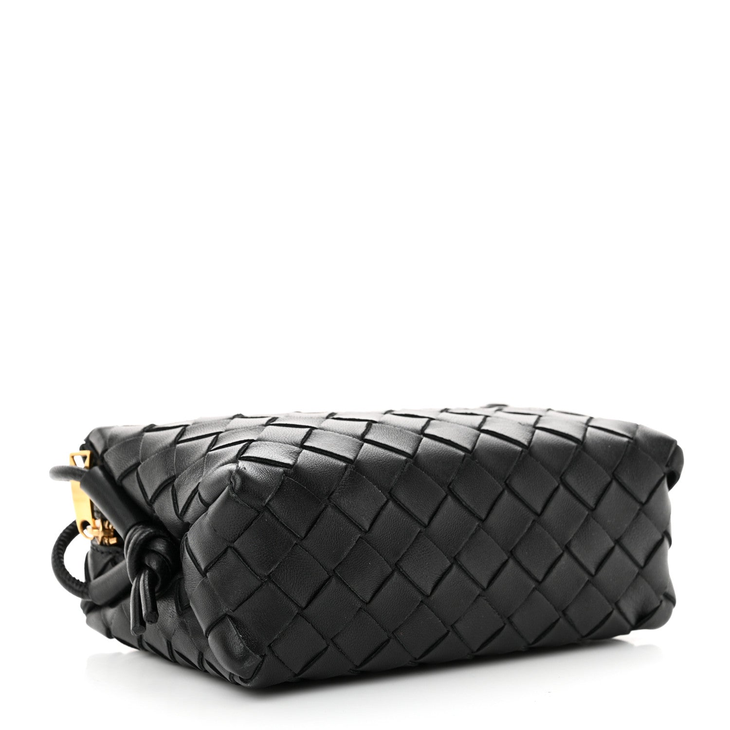 Bottega Veneta Nappa Intrecciato Mini Loop Camera Bag Black 4 of 9
