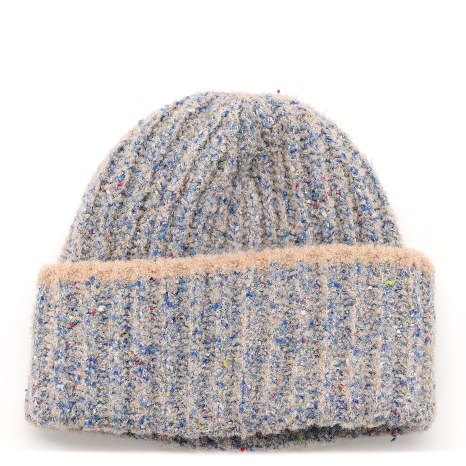 Fendi Wool FF Beanie S/M Sky Blue Multicolor 3 of 6