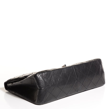 Chanel Aged Calfskin Mobile Art 2.55 Reissue Flap 228 Black 4 of 9