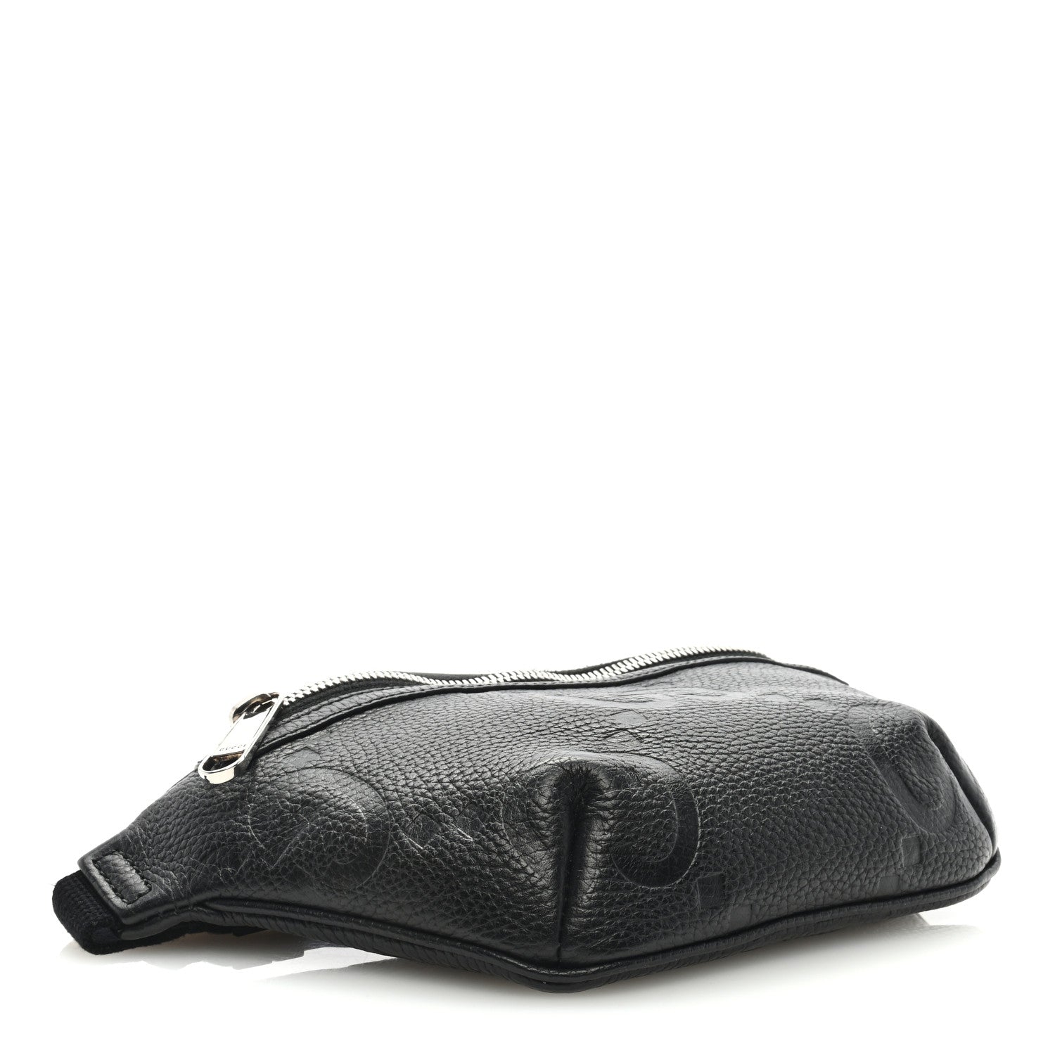 Gucci Piuma Calfskin Jumbo GG Embossed Small Belt Bag Black 4 of 8
