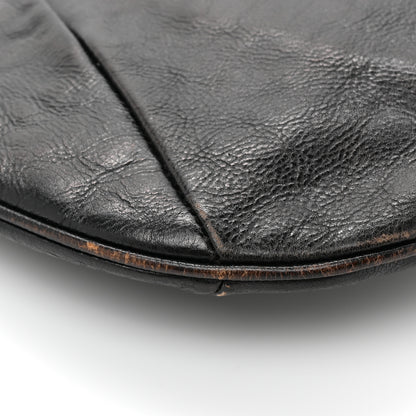 Saint Laurent Buffalo Horn Medium Mombasa Hobo Black 13 of 13