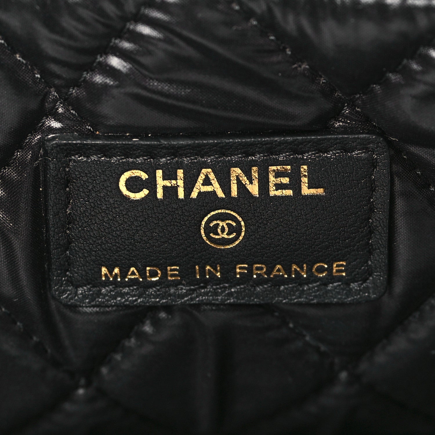 Chanel Calfskin Quilted Large Boy Chain Around Cosmetic Case Black 6 of 8