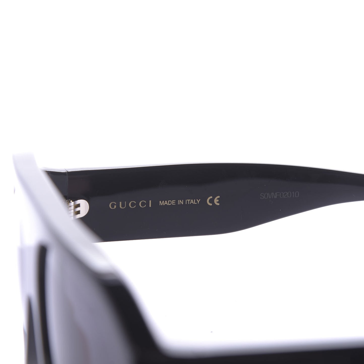 Acetate Aviator Sunglasses GG0668S Black