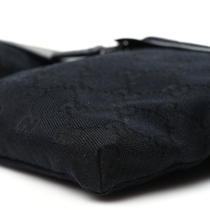 Gucci GG Monogram Double Pocket Belt Bag Black 12 of 12