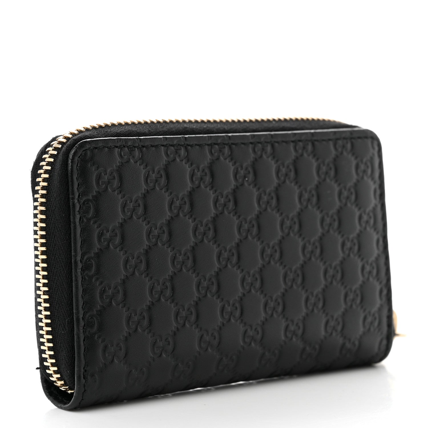 Gucci Microguccissima Zip Around Card Case Black 3 of 7