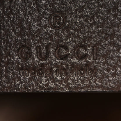 Gucci GG Supreme Monogram Web Ophidia Pouch Brown 6 of 13