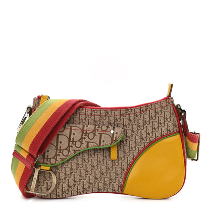 Christian Dior Monogram Rasta Double Saddle Beige 1 of 10