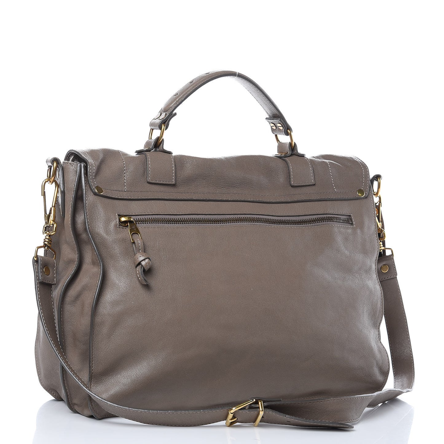 Lambskin Large PS1 Satchel Smoke