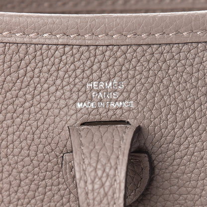 Hermes Taurillon Maurice Evelyne TPM Gris Asphalt 6 of 11
