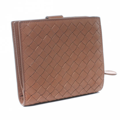 Bottega Veneta Nappa Intrecciato French Compact Wallet Noce 3 of 10