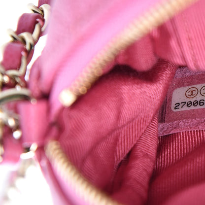 Chanel Caviar Quilted CC Day Camera Case Pink 7 of 7