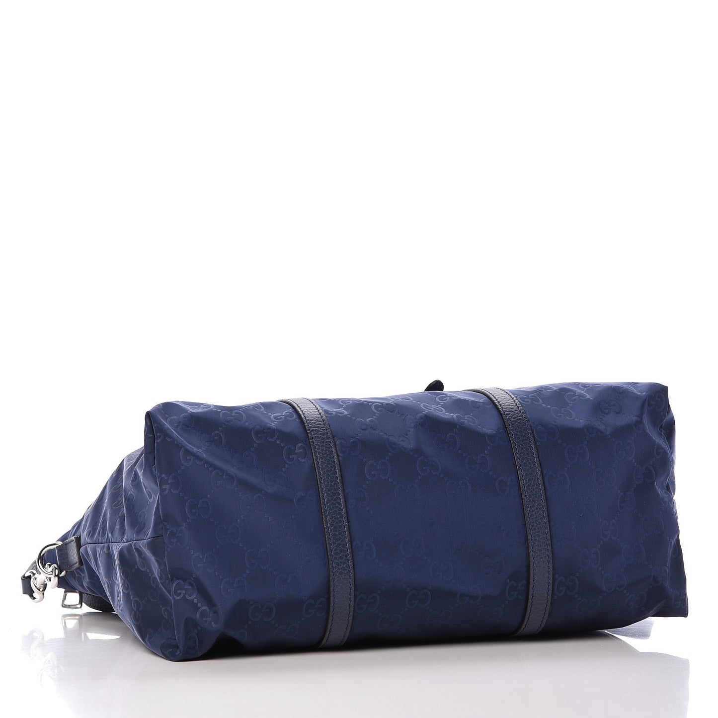 Nylon Monogram Zippered Tote Tide