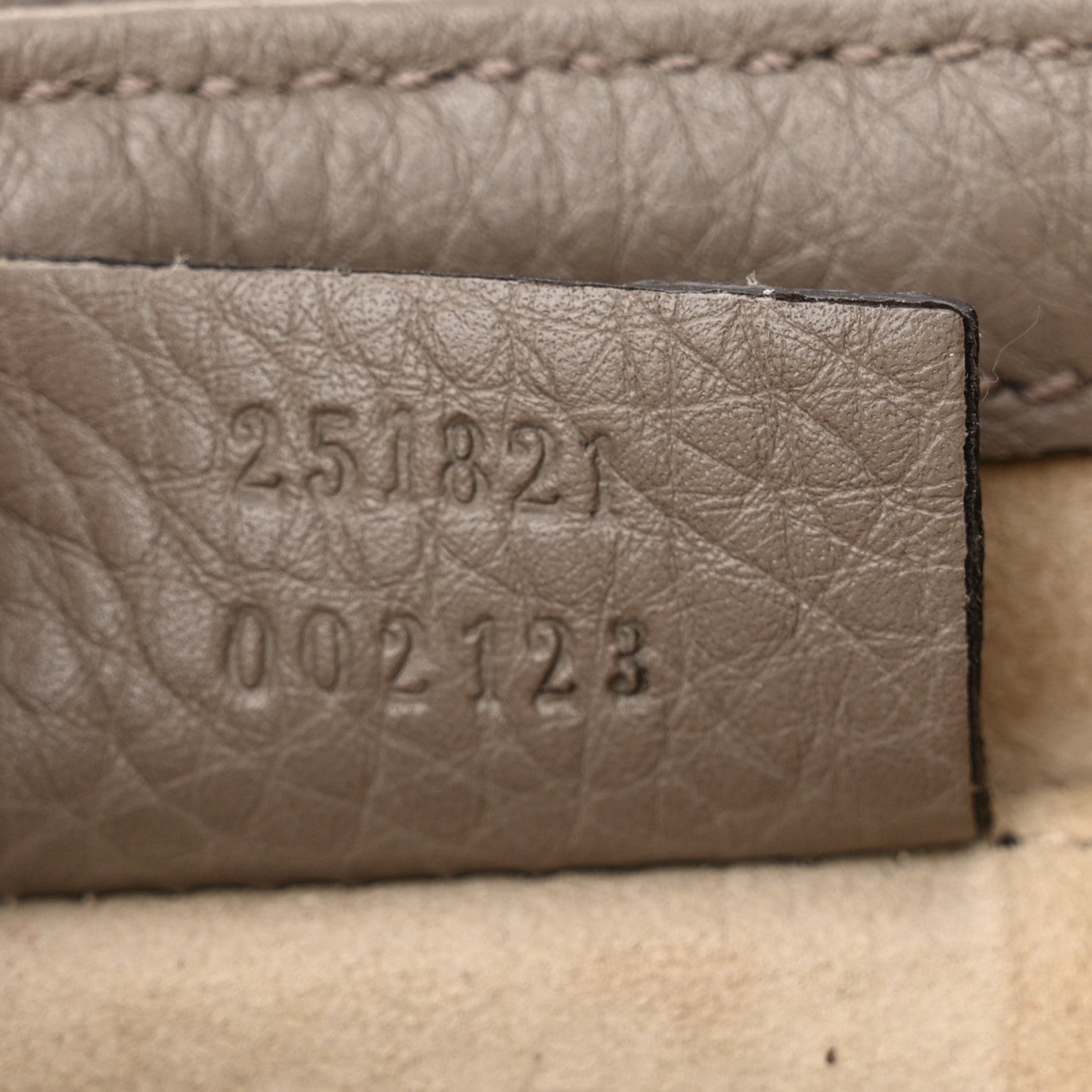 Gucci Pebbled Calfskin Small 1973 Chain Shoulder Bag Porcelain Rose 7 of 11