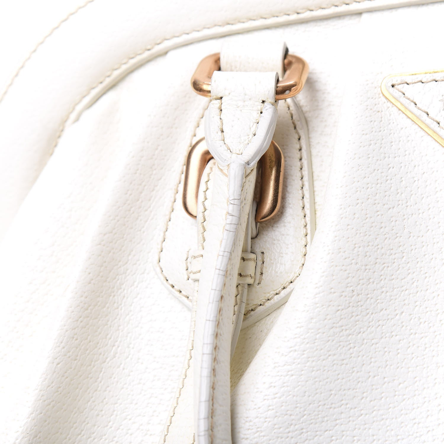 Prada Cinghiale Frame Bag White 11 of 13