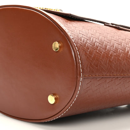 Jacquemus Weave Embossed Calfskin Le Petit Panier Soli Cuir 8 of 9
