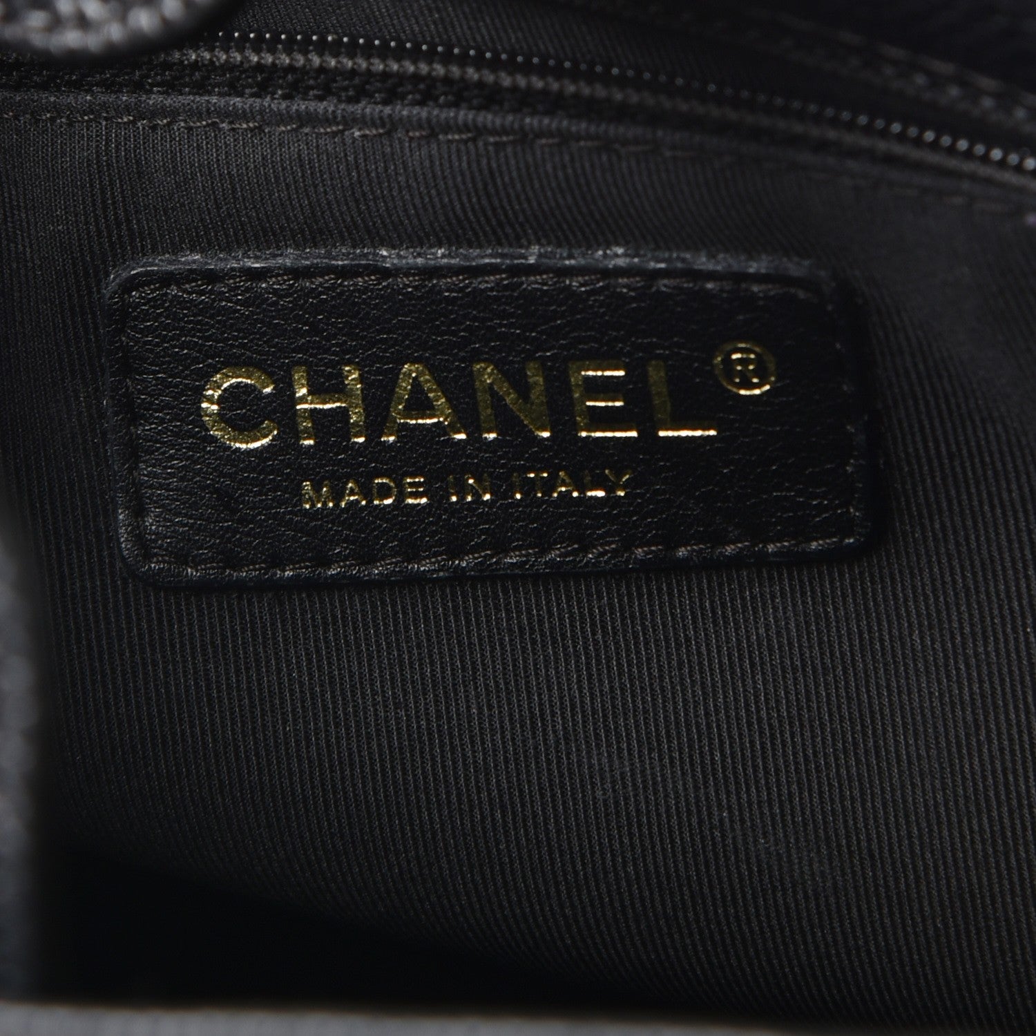 Chanel Caviar Quilted Petit Shopping Tote PST Black 6 of 13