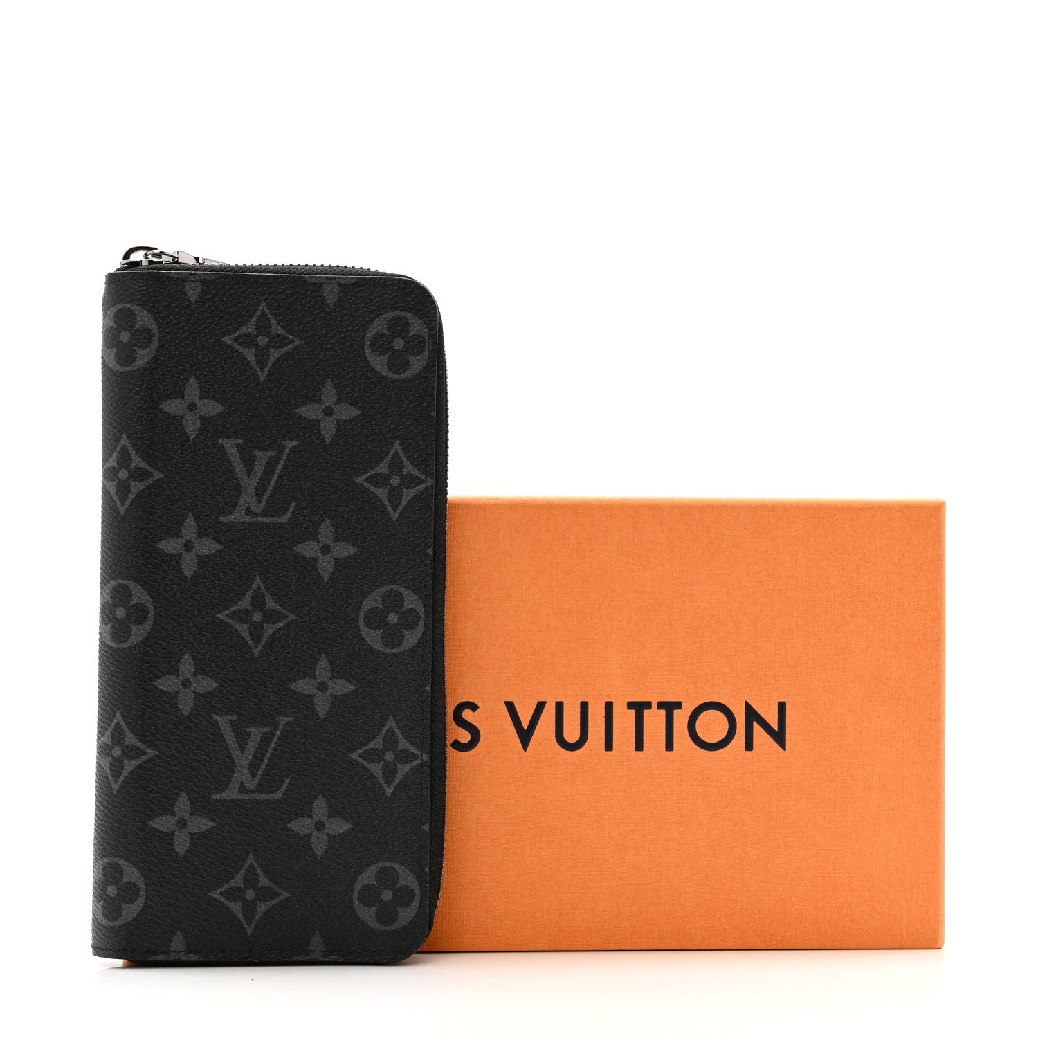 Louis Vuitton Monogram Eclipse Vertical Zippy Wallet 8 of 8