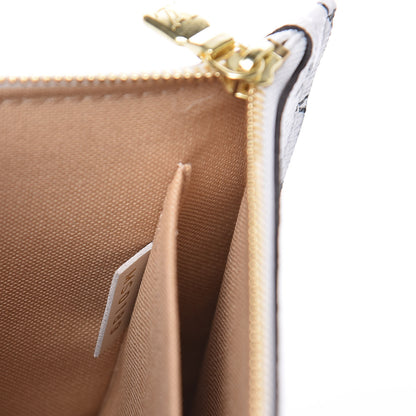 Louis Vuitton Monogram Giant Neverfull MM GM Pochette White 7 of 9