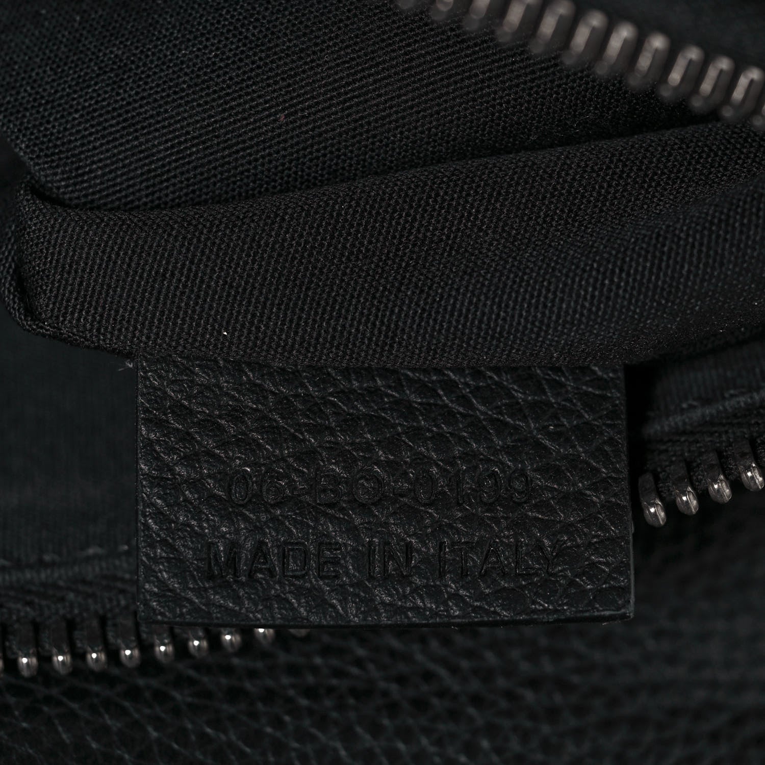 Christian Dior X SHAWN STUSSY Grained Calfskin Saddle Bag Black 7 of 12