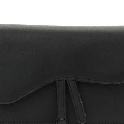 Christian Dior Ultra Matte Calfskin Saddle Belt Bag Black 6 of 7