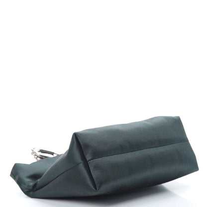 Burberry Satin Small Pin Clutch Green 4 of 8