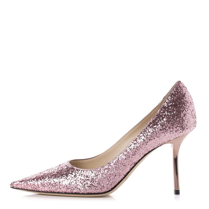 Jimmy Choo Glitter Galactica 85 Pumps 37 Candyfloss 1 of 8