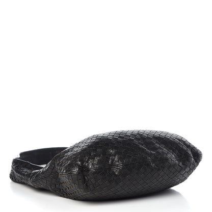 Bottega Veneta Nappa Intrecciato Shoulder Bag Black 4 of 17