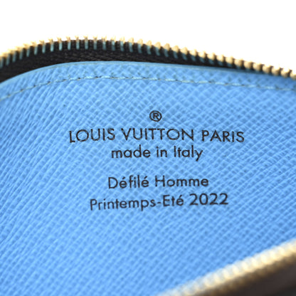 Louis Vuitton Monogram Vintage Calfskin Trunk L'œil Coin Card Holder 6 of 10