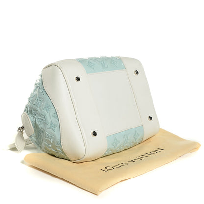 Louis Vuitton Monogram Bouclettes Speedy Round Mint 4 of 6