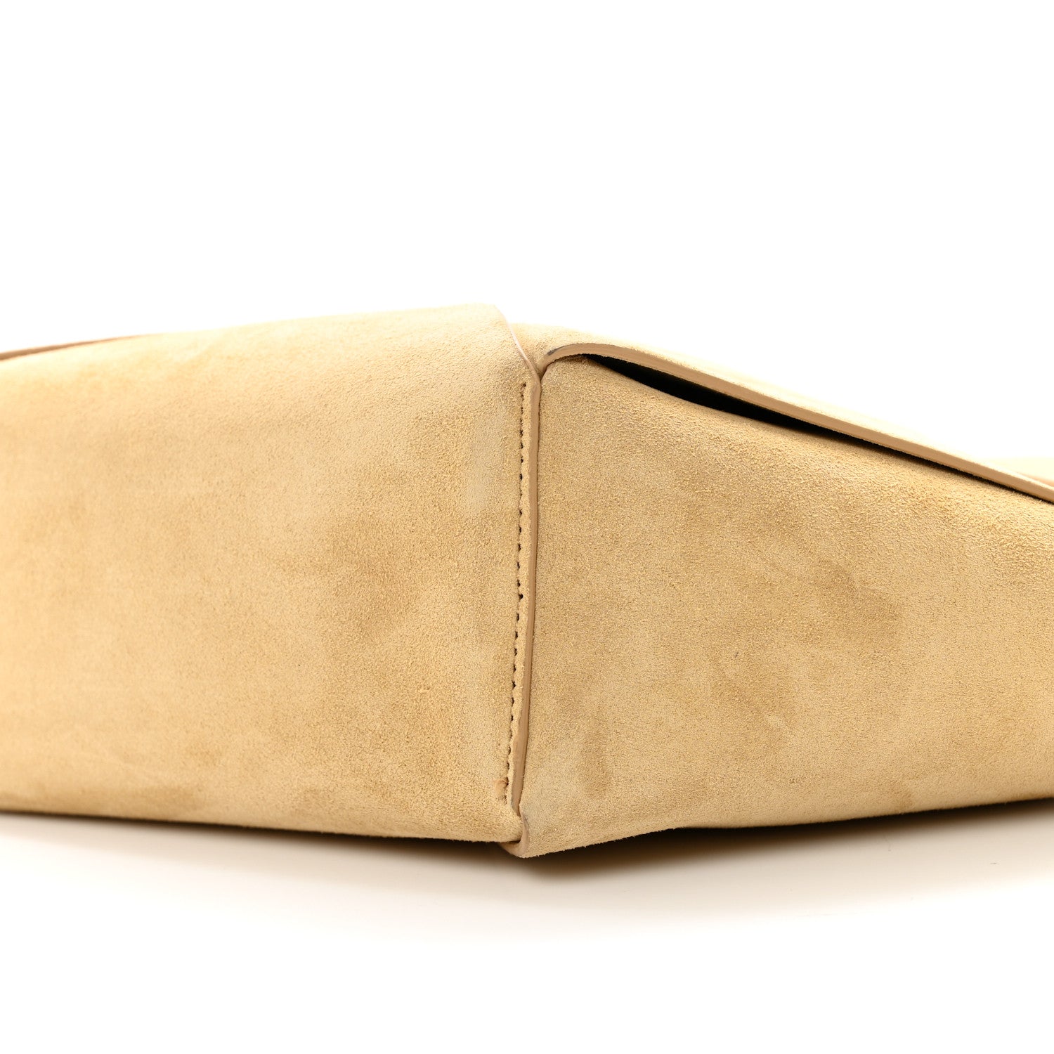 Bottega Veneta Suede Maxi Intrecciato Tote Cane Sugar Tapioca 9 of 9