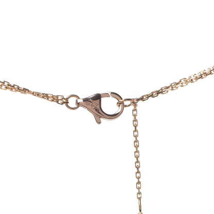 Cartier 18K Pink Yellow White Gold Trinity Double Chain Pendant Necklace 5 of 6