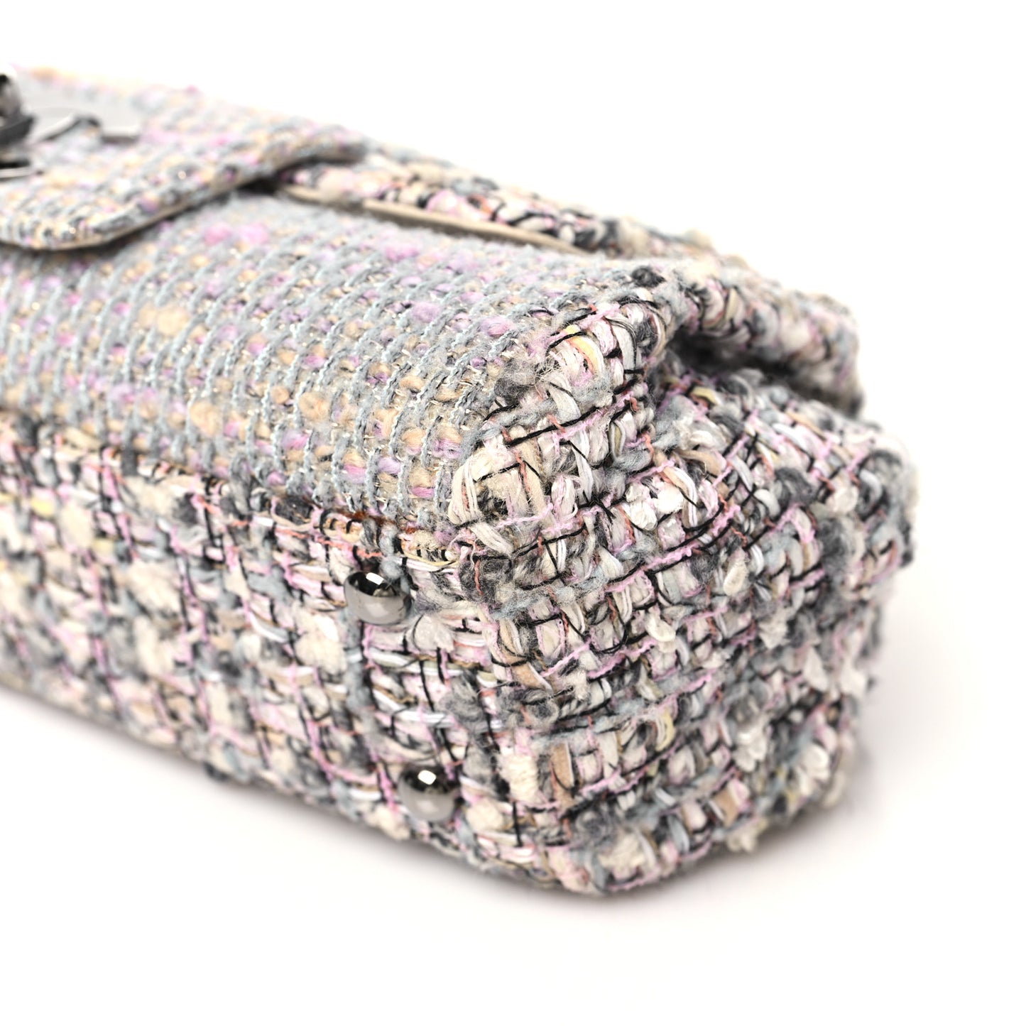 Tweed Medium Fantasy Flap Grey