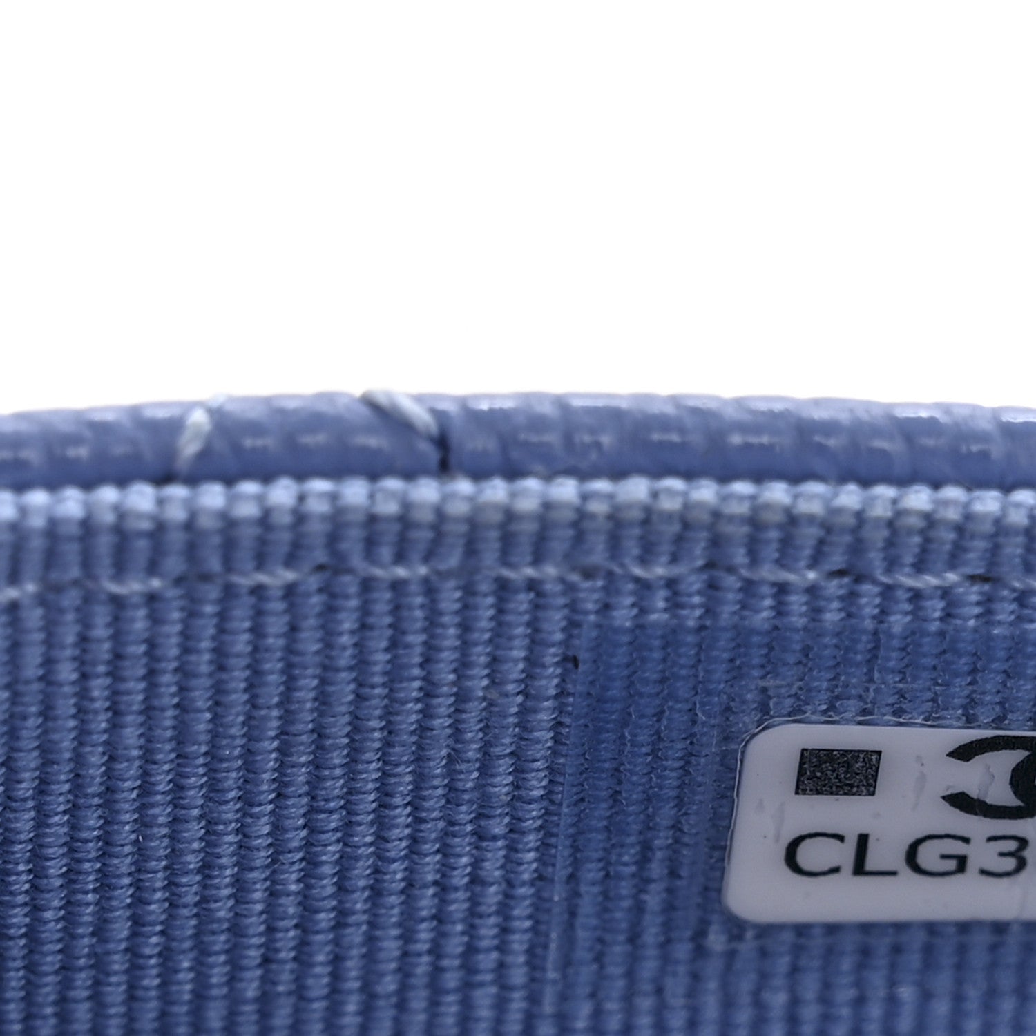 Chanel Caviar Quilted Flap Card Holder Wallet Blue 7 of 9