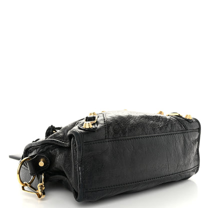 Balenciaga Agneau Giant 12 Gold Hardware Mini City Black 5 of 13