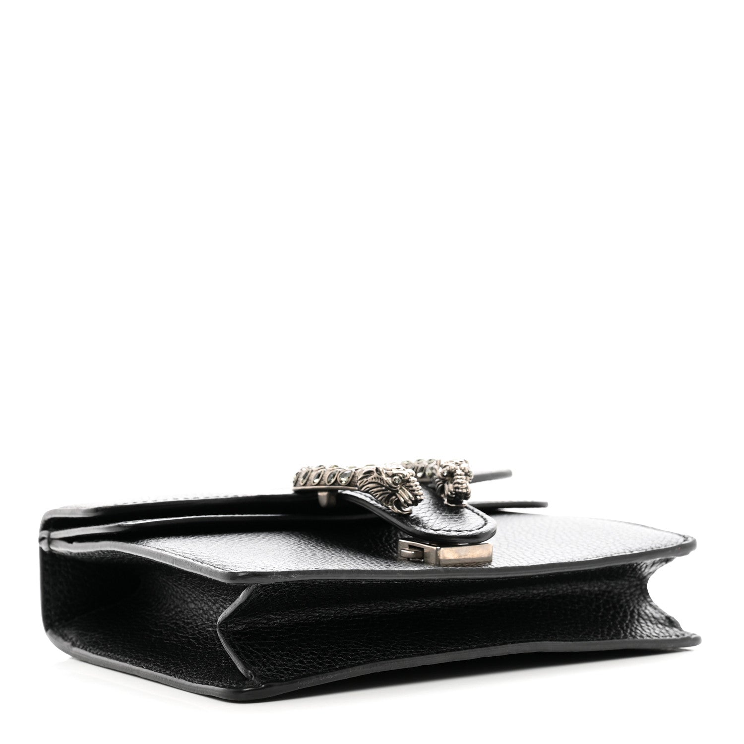 Gucci Calfskin Mini Dionysus Shoulder Bag Black 4 of 12