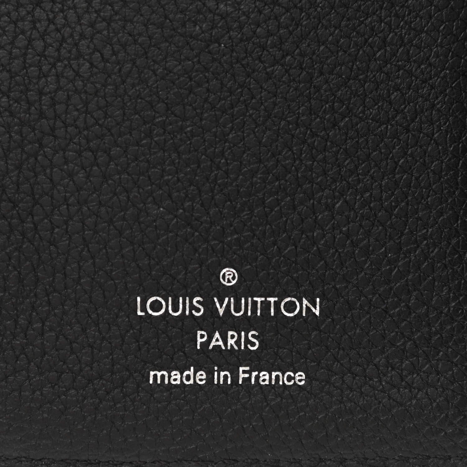 Louis Vuitton Soft Calfskin My Lockme Compact Wallet Black 6 of 10