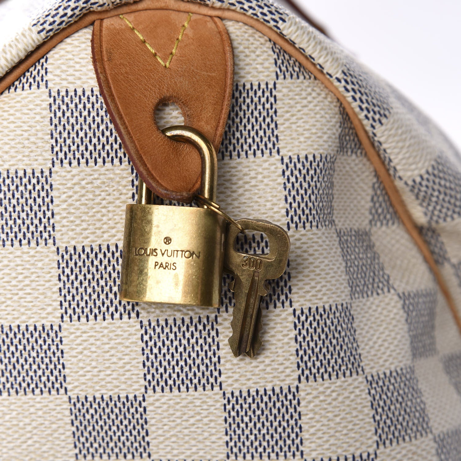 Louis Vuitton Damier Azur Speedy 35 13 of 14