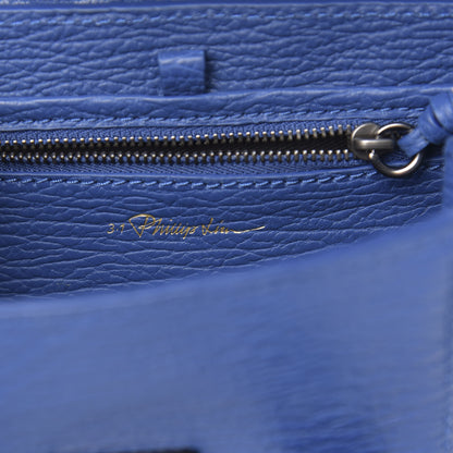 3.1 Phillip Lim 3.1 Textured Calfskin Mini Pashli Satchel Cerulean 6 of 10