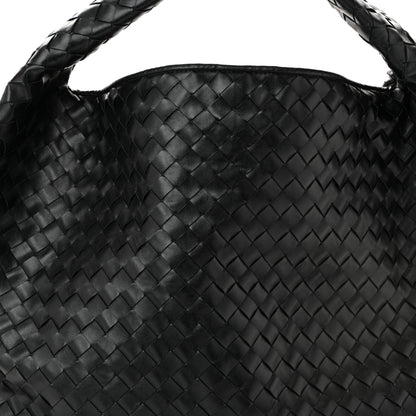 Bottega Veneta Calfskin Intrecciato Large Hop Black 8 of 10