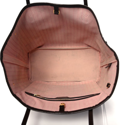 Louis Vuitton Damier Ebene Neo Neverfull MM Rose Ballerine 5 of 16