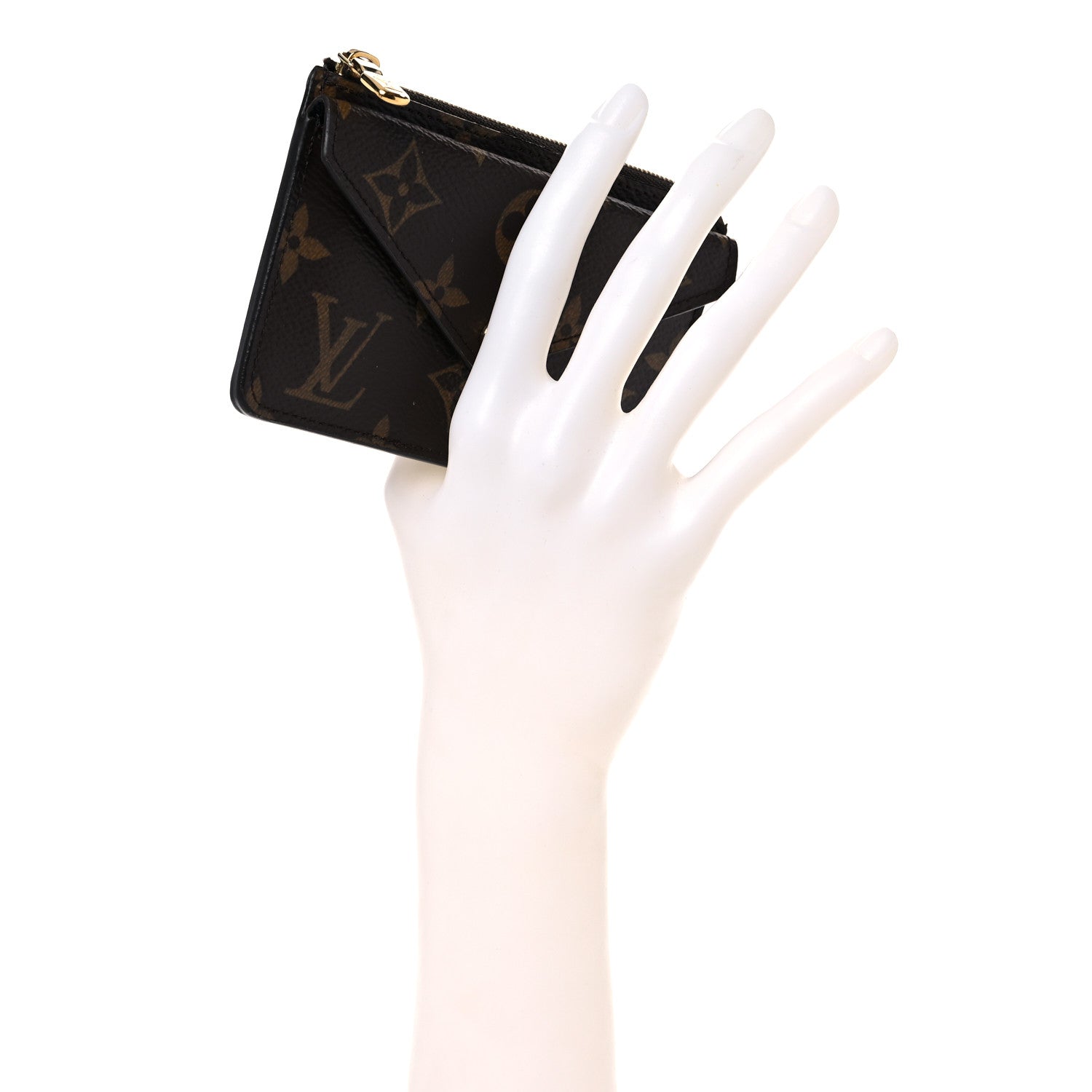 Louis Vuitton Monogram Recto Verso Card Holder Black 2 of 12