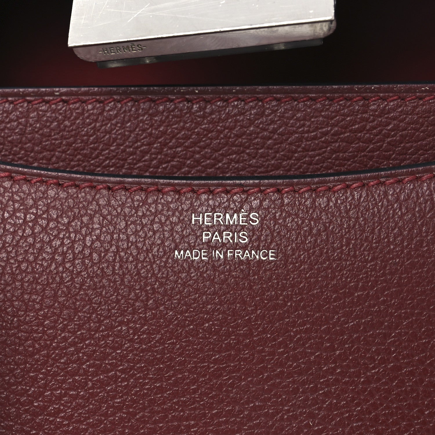 Hermes Evercolor Constance 18 Rouge H 6 of 13