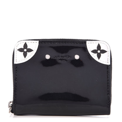 Louis Vuitton Patent Miroir Venice Zippy Coin Purse Black 1 of 7