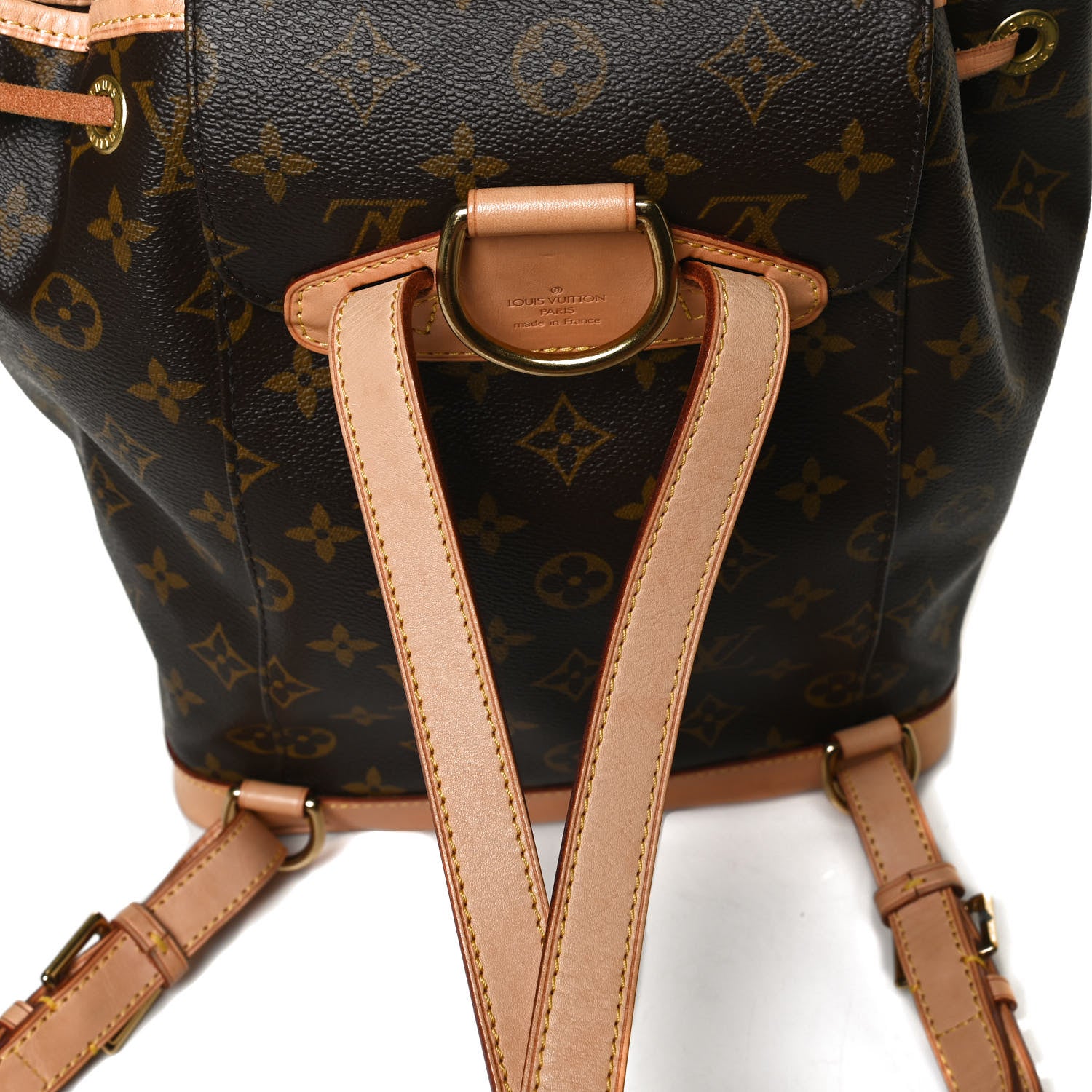 Louis Vuitton Monogram Montsouris MM Backpack 12 of 14